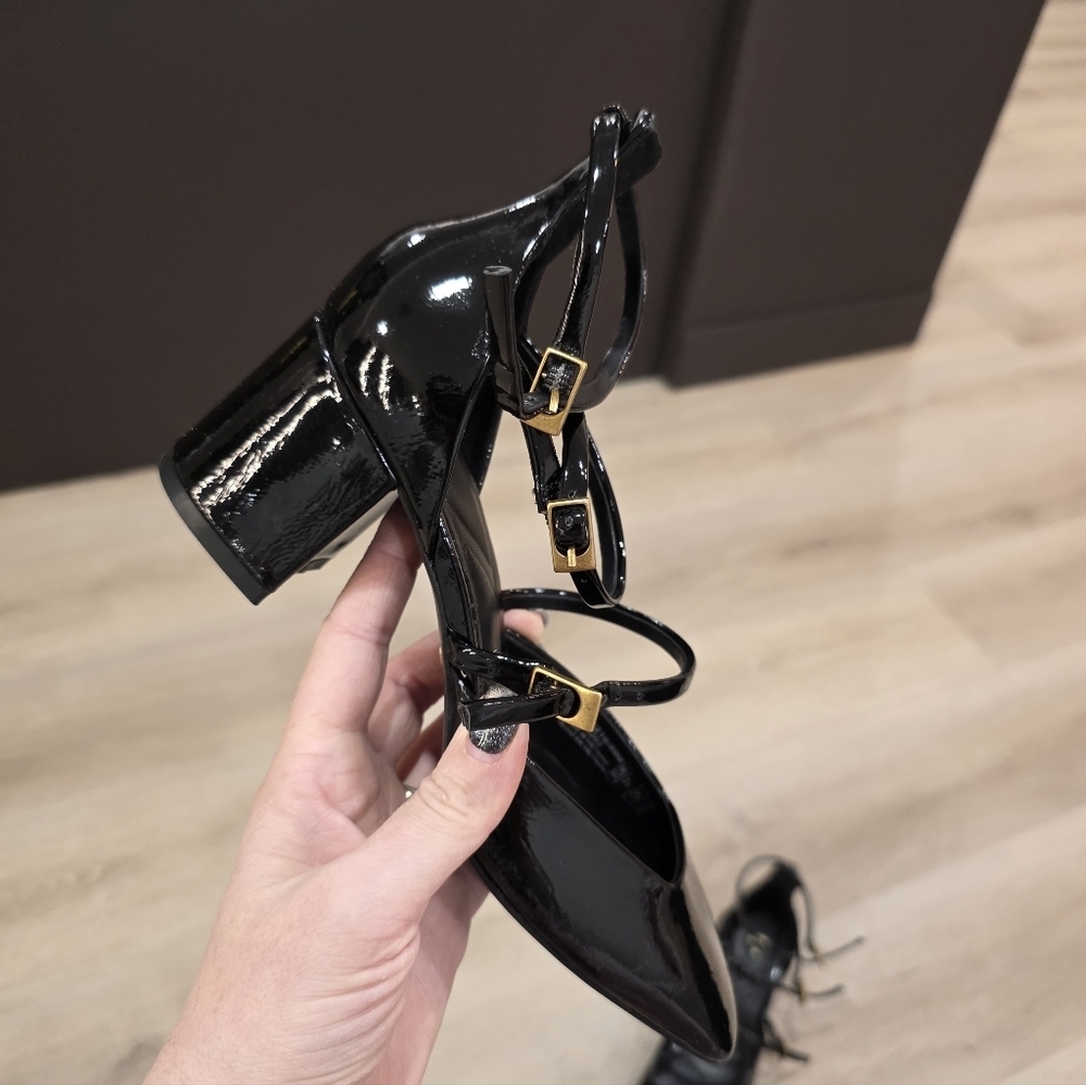 Zara Buckled BLOCK HEEL - Picture 4 of 15